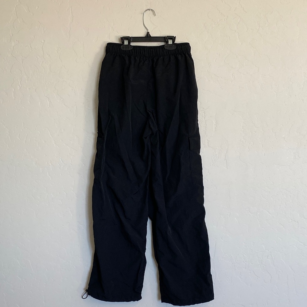 Junior Black Cargo parachute pants - Picture 5 of 6